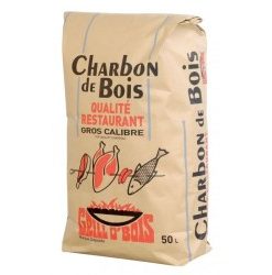Charbon de bois solide GRILLO'BOIS par 50 l