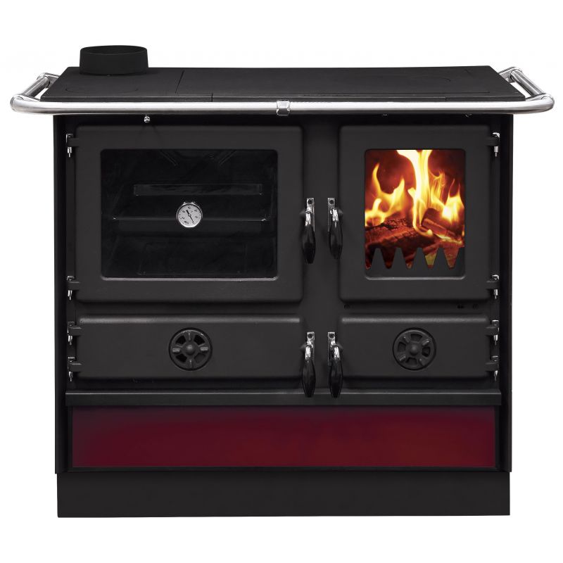 Cuisinière à bois - INTERSTOVES Magnum SG Steel 9.5 kW