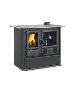 Cuisinière à bois raccordable - LA NORDICA Rosa Steel 5.0 8.8 kW
