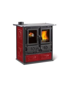 Cuisinière à bois raccordable - LA NORDICA Rosetta Sinistra 5.0 Ceramica 7.9 kW