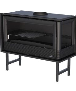 Insert à bois 2 faces ventilé canalisable - BRONPI Paris 90 ED 13 kW