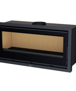 Insert à bois canalisable raccordable - BRONPI Cairo 110 15 kW