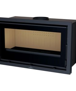 Insert à bois canalisable raccordable - BRONPI Cairo 90 13 kW