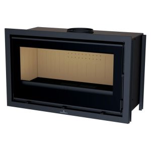 Insert à bois canalisable raccordable - BRONPI Cairo 90 13 kW