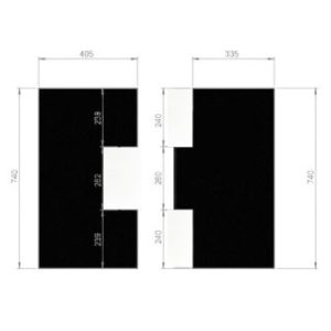 PACK Poêle à granulés C12 FIREMATIC + Kit ventouse Dinak + Module Wifi