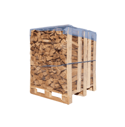 Palette de 1st de bois de chauffage spécial barbecue - sec séchoirs - prêt à l'emploi - mélange feuillus