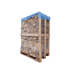 Palette de 2st de bois de chauffage sec séchoirs G1H1 - prêt à l'emploi - mélange feuillus