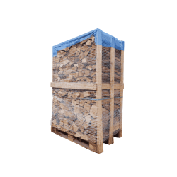 Palette de 2st de bois de chauffage sec séchoirs G1H1 - prêt à l'emploi - mélange feuillus