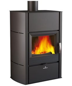 Poêle à bois bouilleur raccordable - BRONPI HydroNova Plus 15 kW