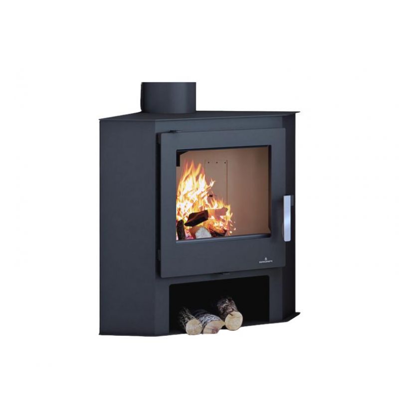 Poêle à bois d'angle - BRONPI Lerma 9 kW
