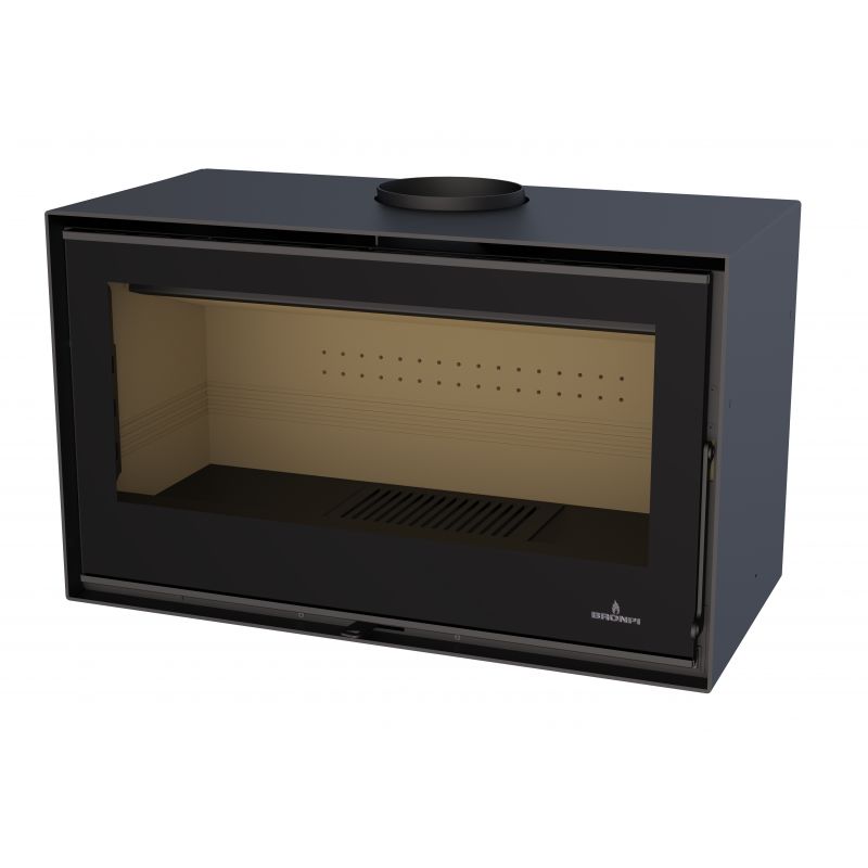 Poêle à bois ventilé - BRONPI Bimba 70 12 kW