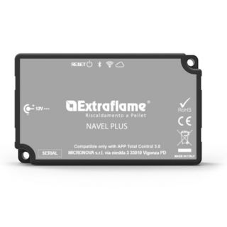 Poêle à granules étanche débrayable - EXTRAFLAME Moira Evo 7 kW