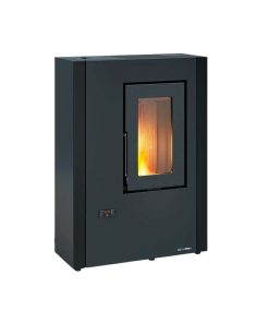 Poêle à granules étanche extra plat - EXTRAFLAME Luisella 5.0 Maxi 7 kW