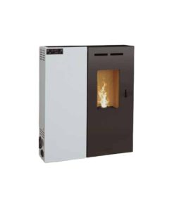 Poêle à granulés extra-plat - BRONPI Minerva Slim 2.9 à 6.2 kW
