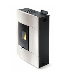 Poêle à granules extra plat céramique - ORIGINE PHEBO Chimera 4.7 kW