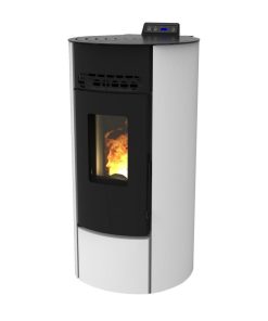 Poêle à granulés rond étanche - FIREMATIC R9 8.7 kW